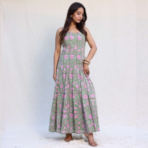 Jardin de Rosé Maxi Dress